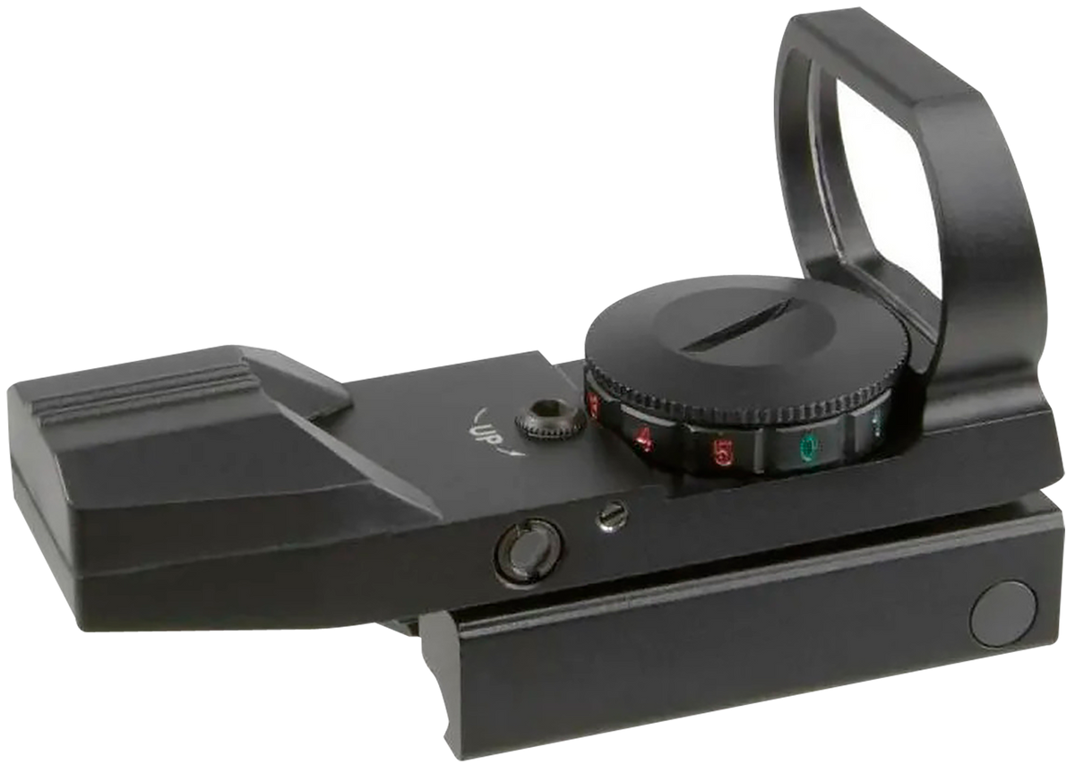 TruGlo TG8370B Open Dot Sight 1x 34mm 5 MOA Dual Red/Green Illuminated Reticle - Black Anodized — view 3