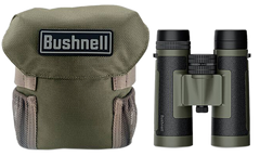 Bushnell R5 8x42mm BaK-4 Roof Prism Binoculars - Green Aluminum — view 3