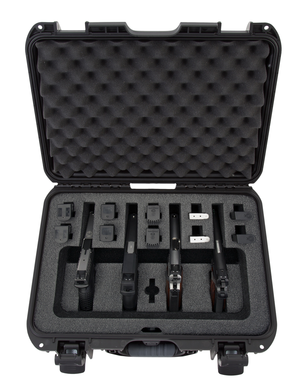 Nanuk 925 4 UP Pistol Case Waterproof Resin Black 17" Interior — view 3
