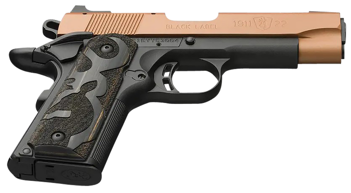 Browning 1911-22 Black Label Compact 22 LR 3.63" 10+1 Semi-Auto Pistol - Copper Cerakote — view 3