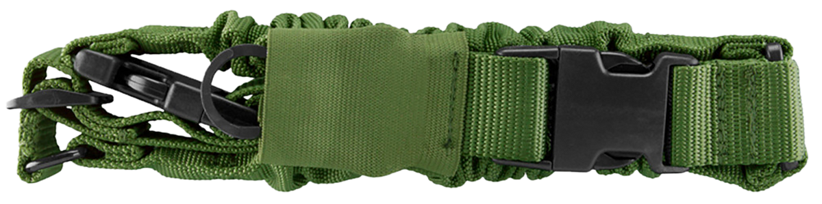 Aim Sports AOPS01G One Point Bungee Sling 26" Green Elastic Webbing - AR-15 — view 3