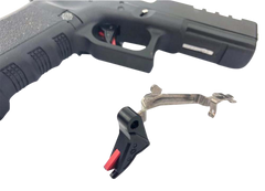 Cross Armory CRGTB Drop-In Enhanced Flat Trigger w/ Bar 3.50 lbs Glock Gen 1-4 — view 3