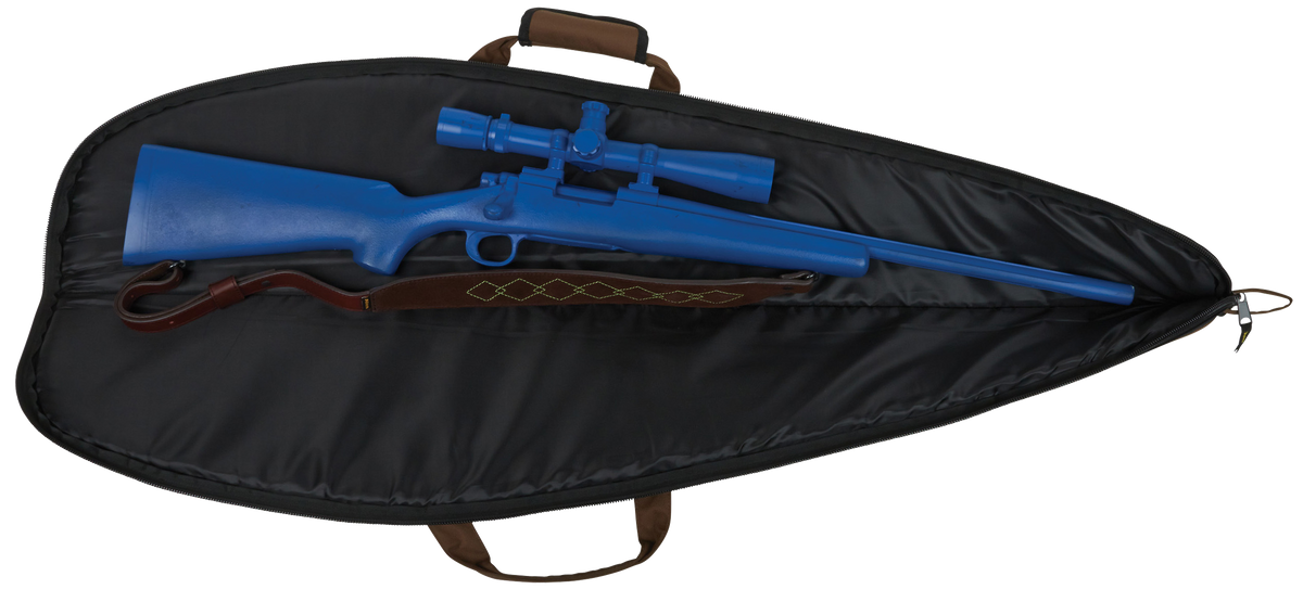 Allen Daytona 52" Shotgun Case Endura Mocha Brown/Black Foam Padded w/ Adjustable Sling — view 3