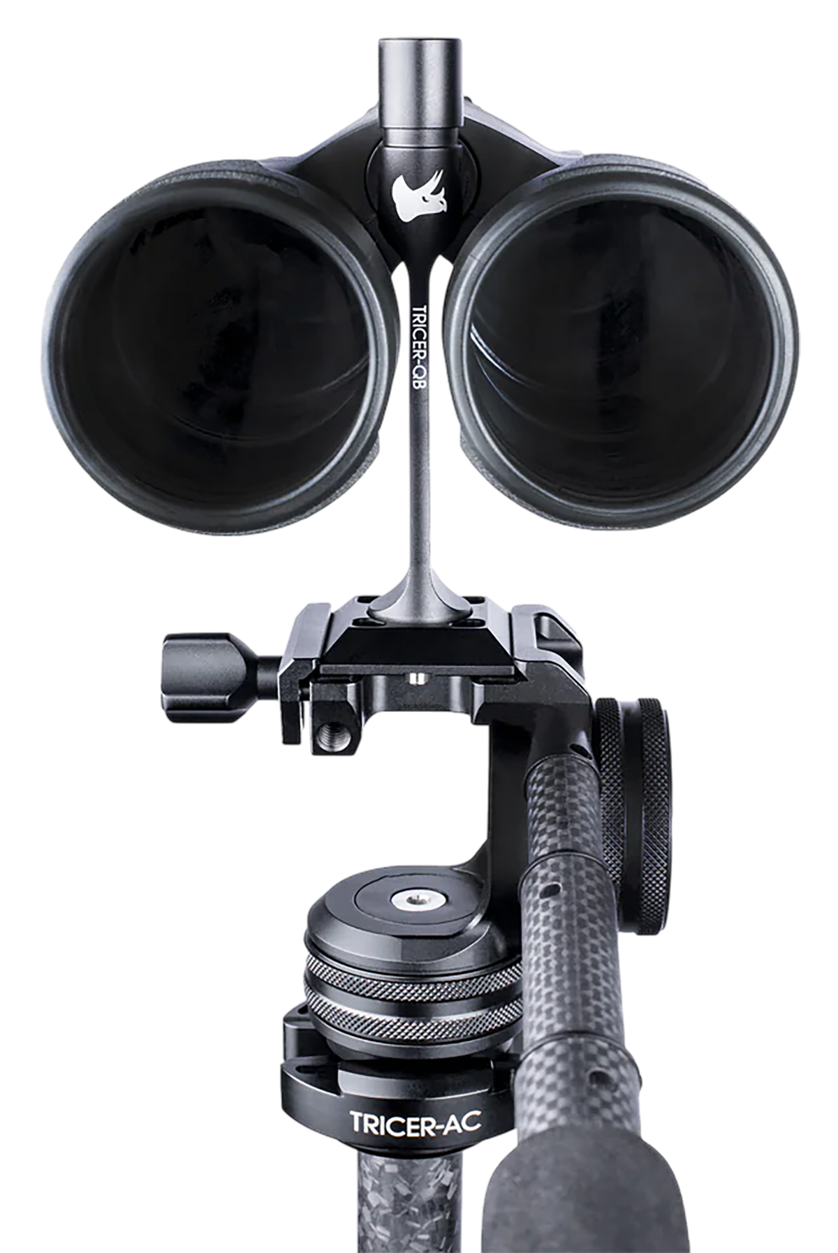 Tricer BA-ADP-2 Tricer-QB Bino Tripod Adapter - Black Aluminum — view 3