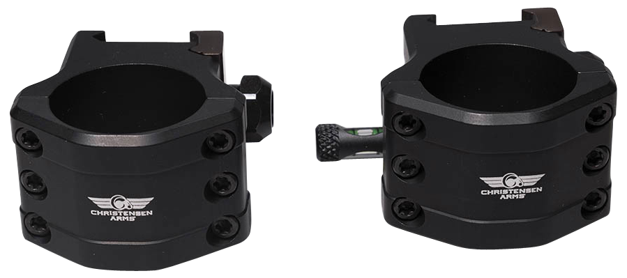 Christensen Arms Tactical PRSR-HD 34mm Medium Scope Rings - Black Anodized — view 3