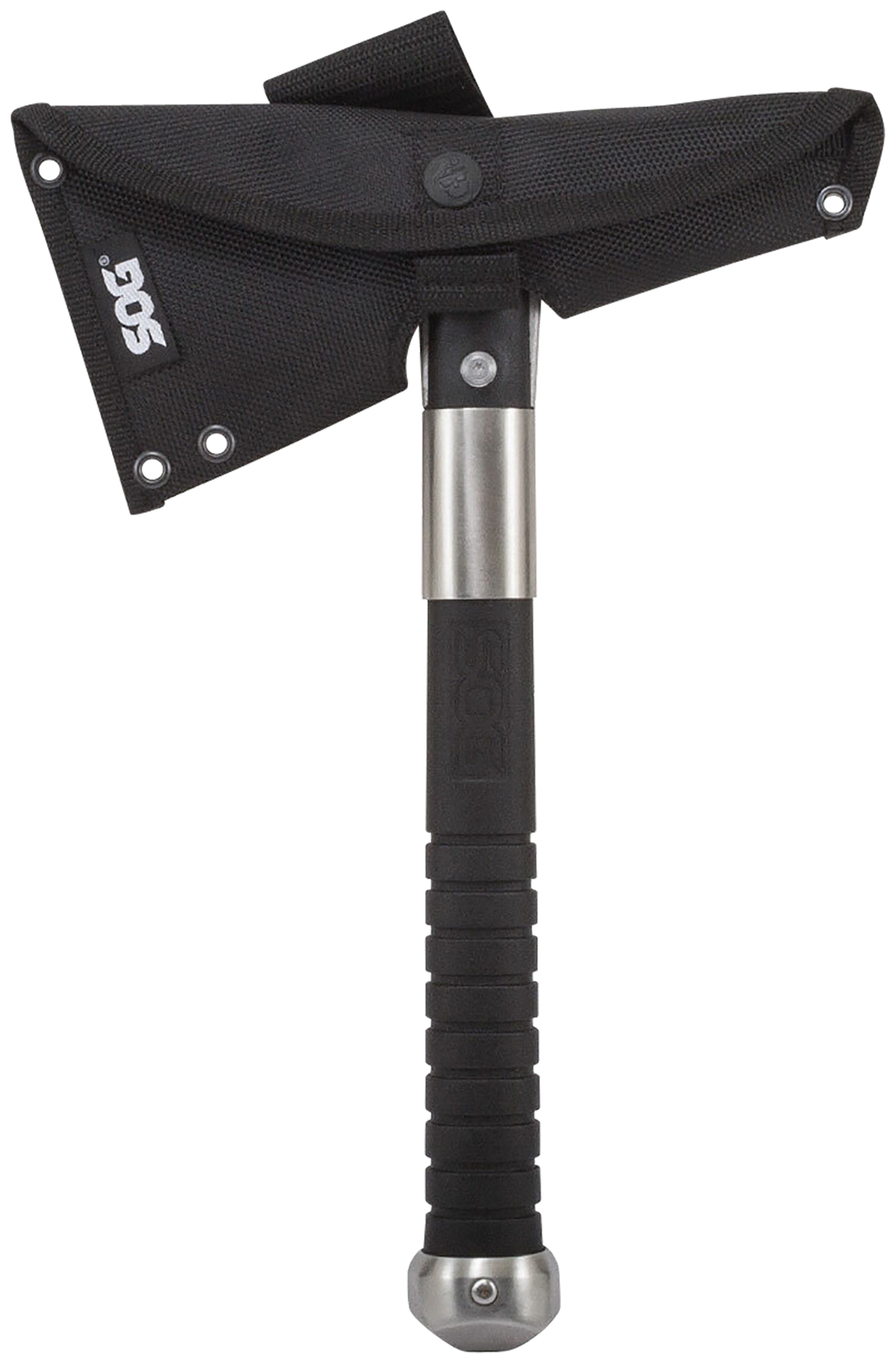 S.O.G Voodoo Hawk Mini Tomahawk 2.75" 3Cr13MoV SS Blade - Satin Finish - GRN Handle — view 3