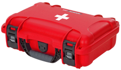 Nanuk 909 First Aid Case Red Resin w/ Latches — view 3