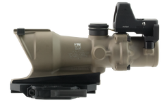 Trijicon 100555 ACOG ECOS Combo 4x32mm .223 BDC Amber Crosshair Riflescope - Flat Dark Earth w/ RMR Type 2 — view 3