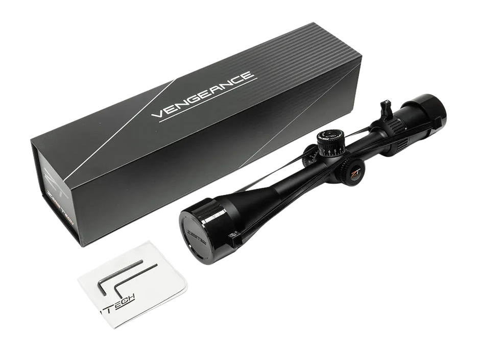 Zero Tech Optics Vengeance 6-24x50mm 1" Tube R3 Illuminated SFP Rifle Scope — view 3