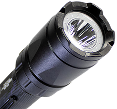 LB Marketing Trac Tact 2AA Black 105/350 Lumens White LED Flashlight — view 3