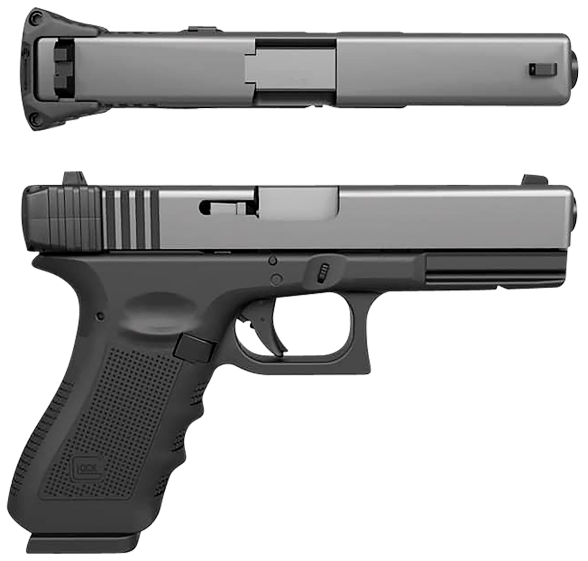Recover Innovations GCH1701 Upper Charging Handle Black Polymer - Glock 17/19/22/23/24/26/27/35 Ambidextrous — view 3