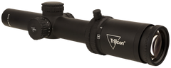 Trijicon Credo 1-4x24mm 30mm Tube LED Illuminated Green MRAD Ranging Riflescope - Matte Black — view 3