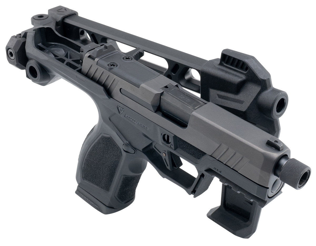 Taurus GX4 T.O.R.O. Compact 9mm Luger 3.70" 15+1 Semi-Auto Pistol - Stainless Steel Frame — view 3