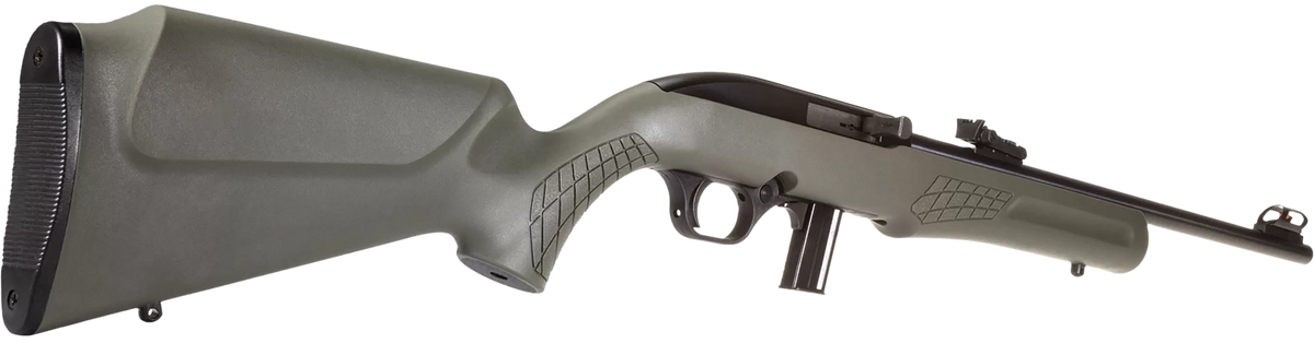 Rossi RS22L1811OD RS22 22 LR 18" 10+1 Semi-Auto Rifle - OD Green Monte Carlo Stock Matte Black RH — view 3