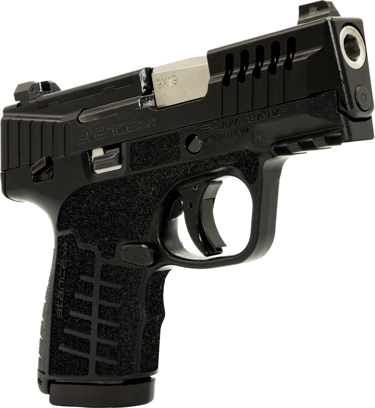 Savage Stance XR 9mm Luger 3.2" 13+1 Semi-Auto Pistol - Manual Safety, Night Sights — view 3