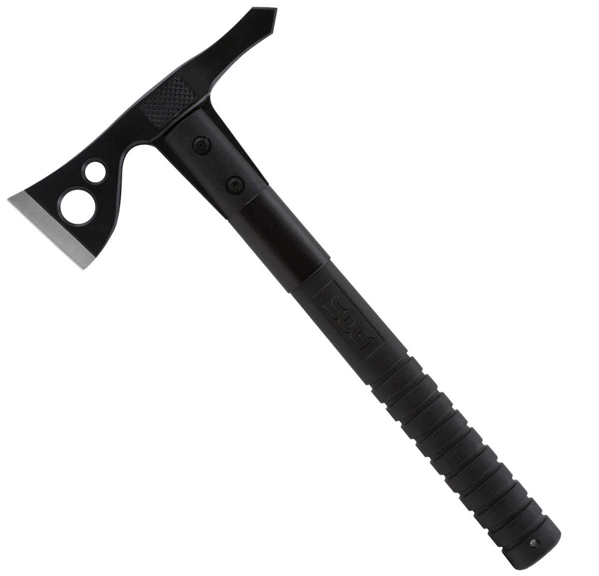 S.O.G FastHawk 2" 420HC Stainless Tomahawk 12.50" OAL Black GRN Handle — view 3