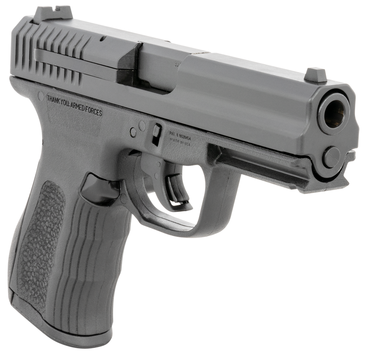 FMK 9C1 G2 9mm Luger 4" 10+1 Semi-Auto Pistol - Black - CA/MA Compliant — view 3