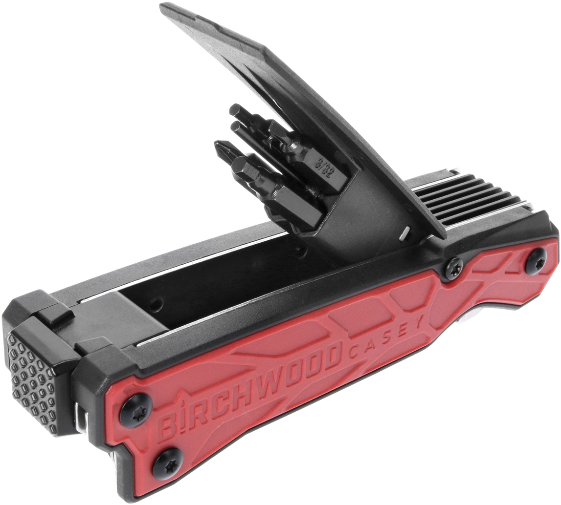 Birchwood Casey ARMT AR-15 Multi-Tool Black/Red Folding — view 3