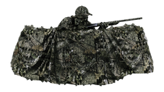 Allen 3D Leafy Omnitex Hunting Blind Fabric 12 ft x 56 in Mossy Oak Break-Up Country — view 3
