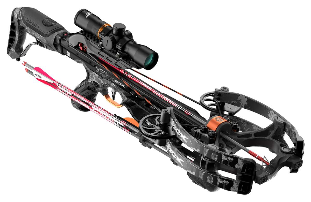 Barnett Outdoors Hyper Raptor BCX Crossbow 425 FPS 214 lb Draw w/ 2-7x36mm Illuminated Scope — view 3