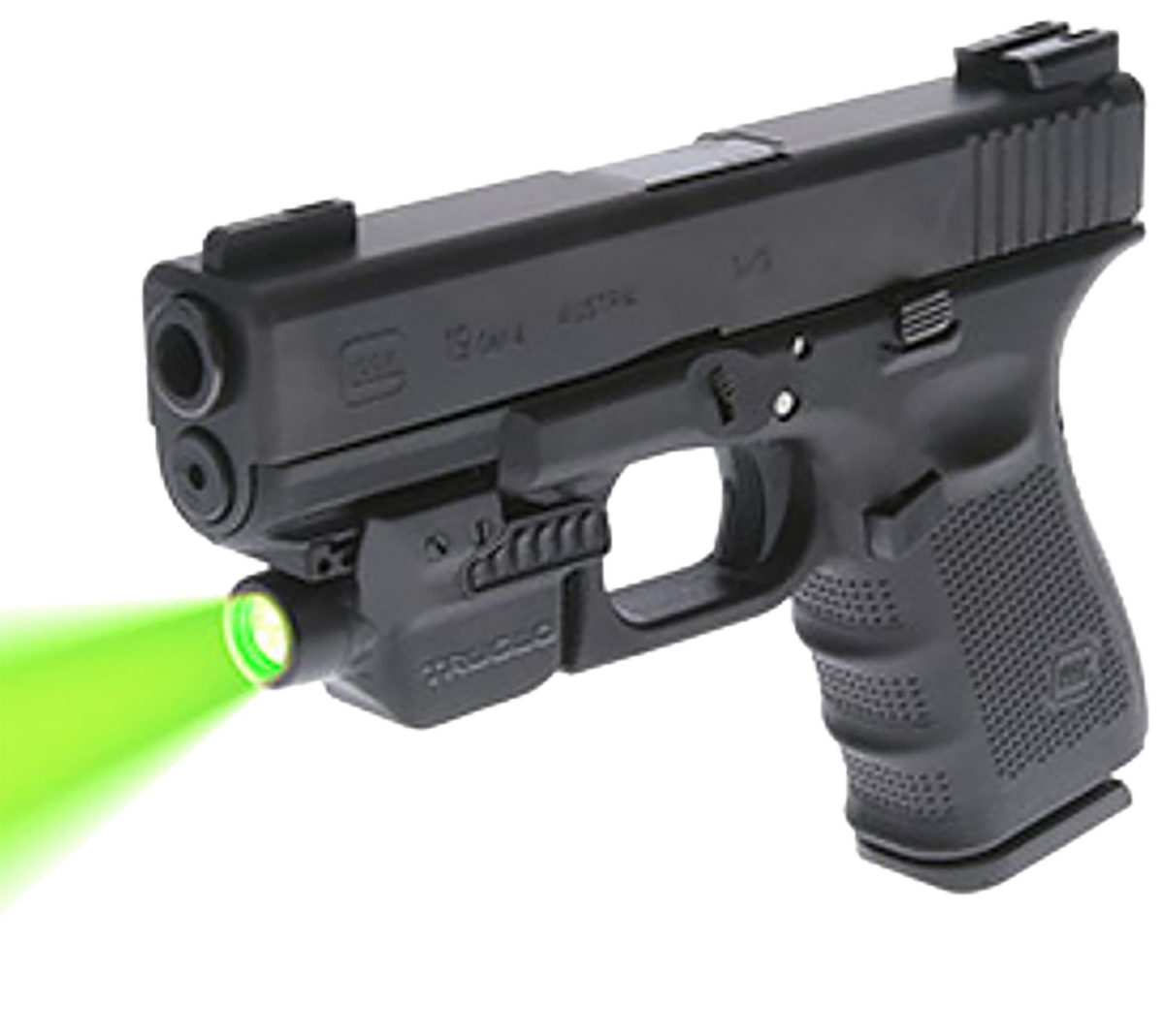 TruGlo Sight-Line Handgun Light Green Laser 100 Lumens Matte Black — view 3