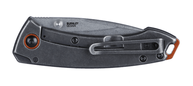 Columbia River CRKT 2522C Tuna Compact 2.73" Folding Clip Point Plain 8Cr13MoV Silver — view 3