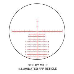 Bushnell Match Pro ED 5-30x56mm 34mm Tube Illuminated DM2 MRAD Riflescope — view 3