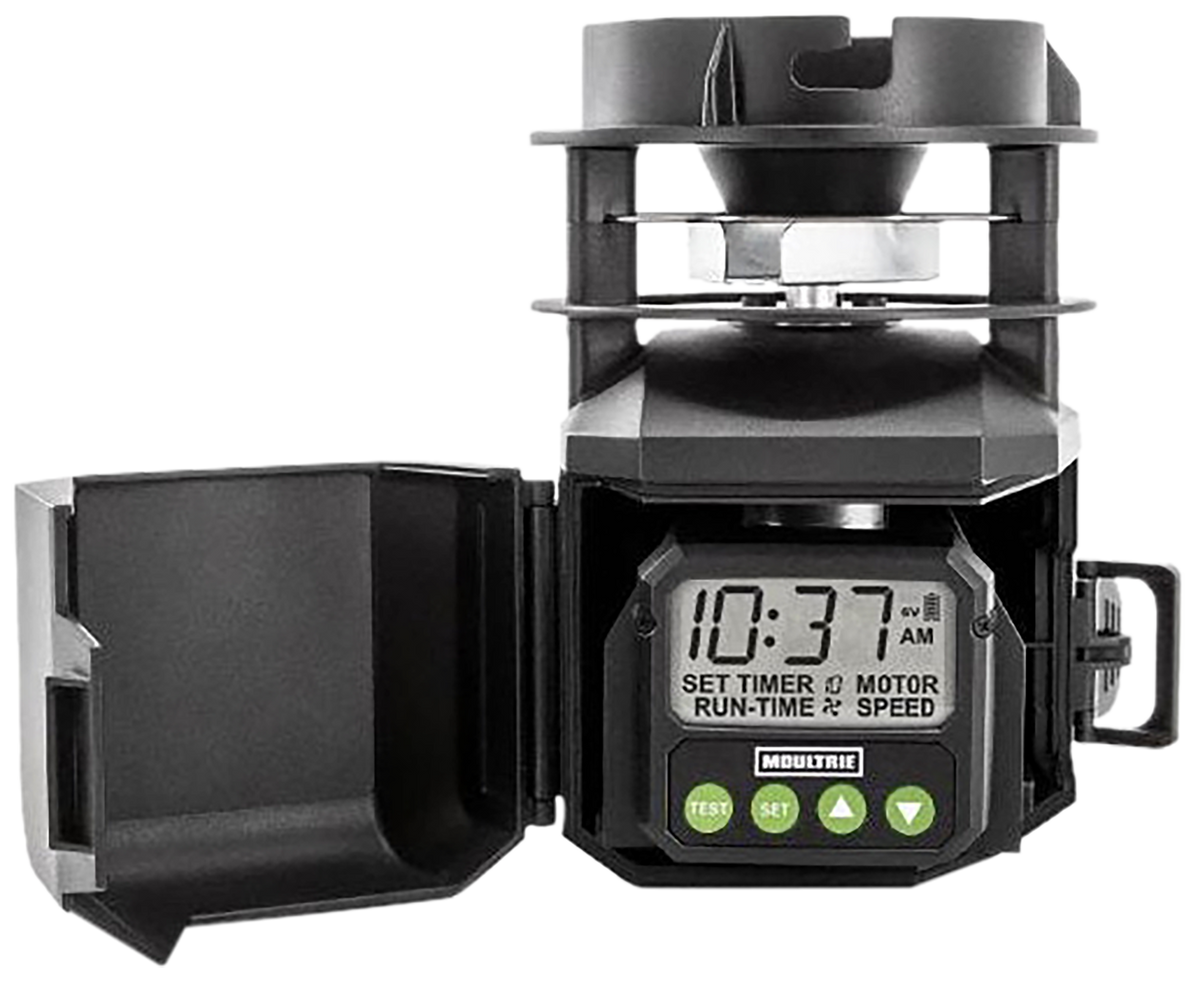 Moultrie Pro Hunter III Feeder Kit Bluetooth 0-10 Feeds/Day 1-60 Sec - Black — view 3