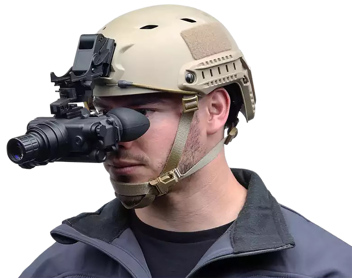 AGM Global Vision Wolf-7 PRO NL1 Night Vision Goggles 1x 27mm Gen 2+ Level 1 Black — view 3