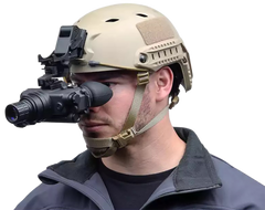 AGM Global Vision Wolf-7 PRO NL1 Night Vision Goggles 1x 27mm Gen 2+ Level 1 Black — view 3