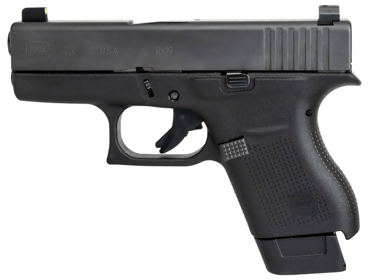 Shield Arms G43-EMR-BLK Magazine Release Anodized Black Aluminum - Compatible w/ Shield Arms Z9 / Glock 43 — view 3