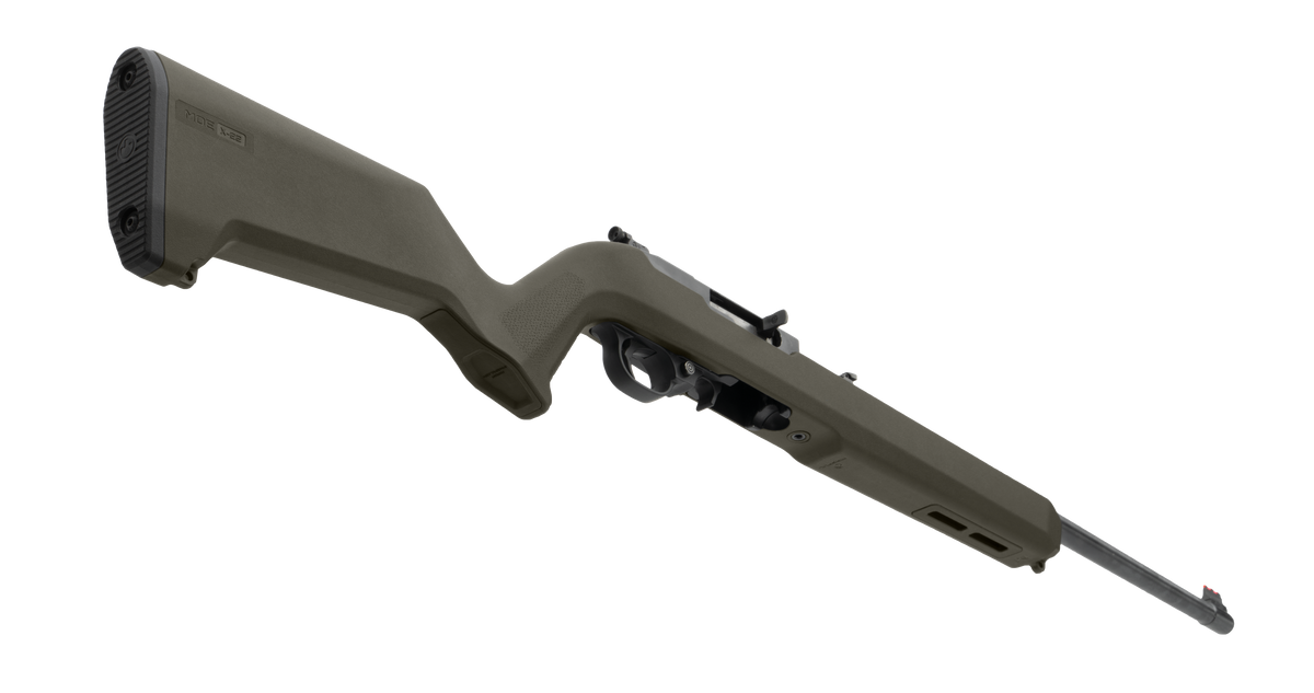 Magpul Industries MOE X-22 OD Green Synthetic Stock for Ruger 10/22 Rimfire — view 3