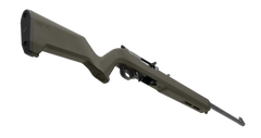 Magpul Industries MOE X-22 OD Green Synthetic Stock for Ruger 10/22 Rimfire — view 3