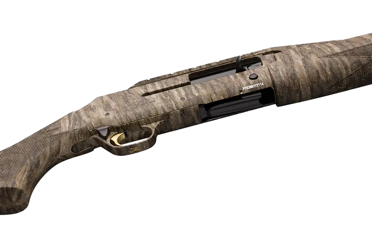 Browning Silver Rifled Deer 20 Gauge 22" 3" 4+1 Semi-Auto Shotgun - Mossy Oak Bottomland — view 3