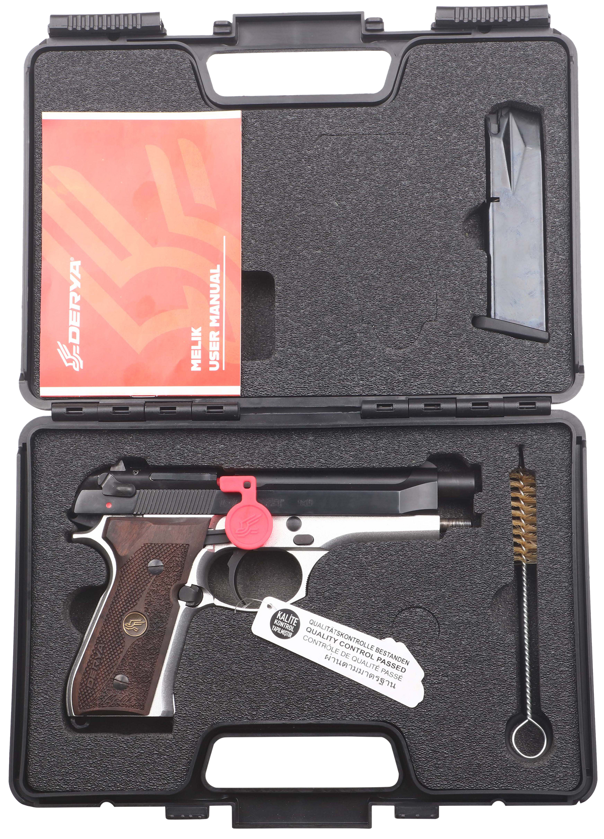 Derya Firearms Melik 9mm Luger 4.90" 10+1 DA/SA Semi-Auto Pistol - Two Tone — view 3