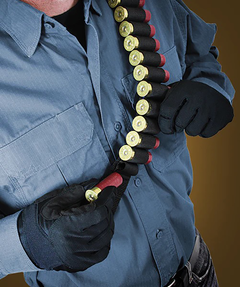 Adaptive Tactical AT06401 Shotgun Bandolier 45-Round Black Nylon - Fully Adjustable — view 3