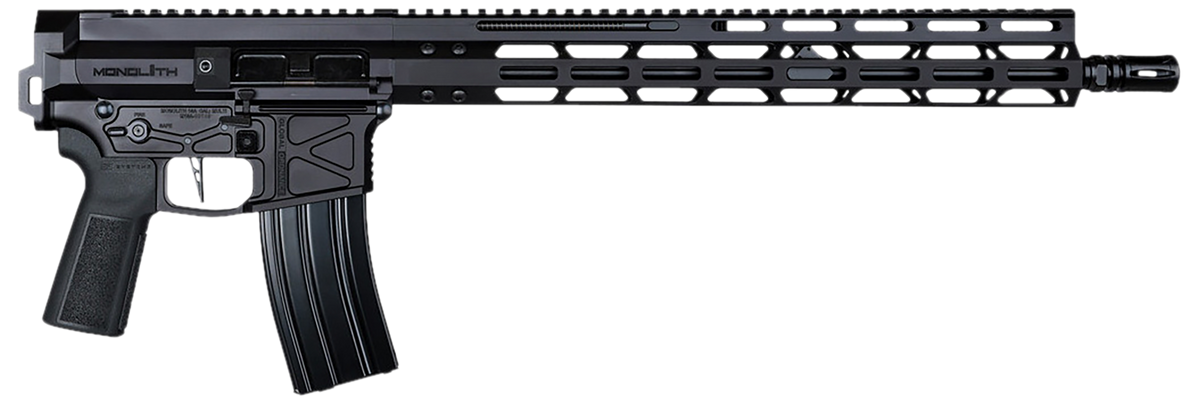 Global Ordnance Monolith 15A 5.56x45mm NATO 16.10" 30+1 Semi-Auto AR-15 Rifle - M-LOK Handguard — view 3