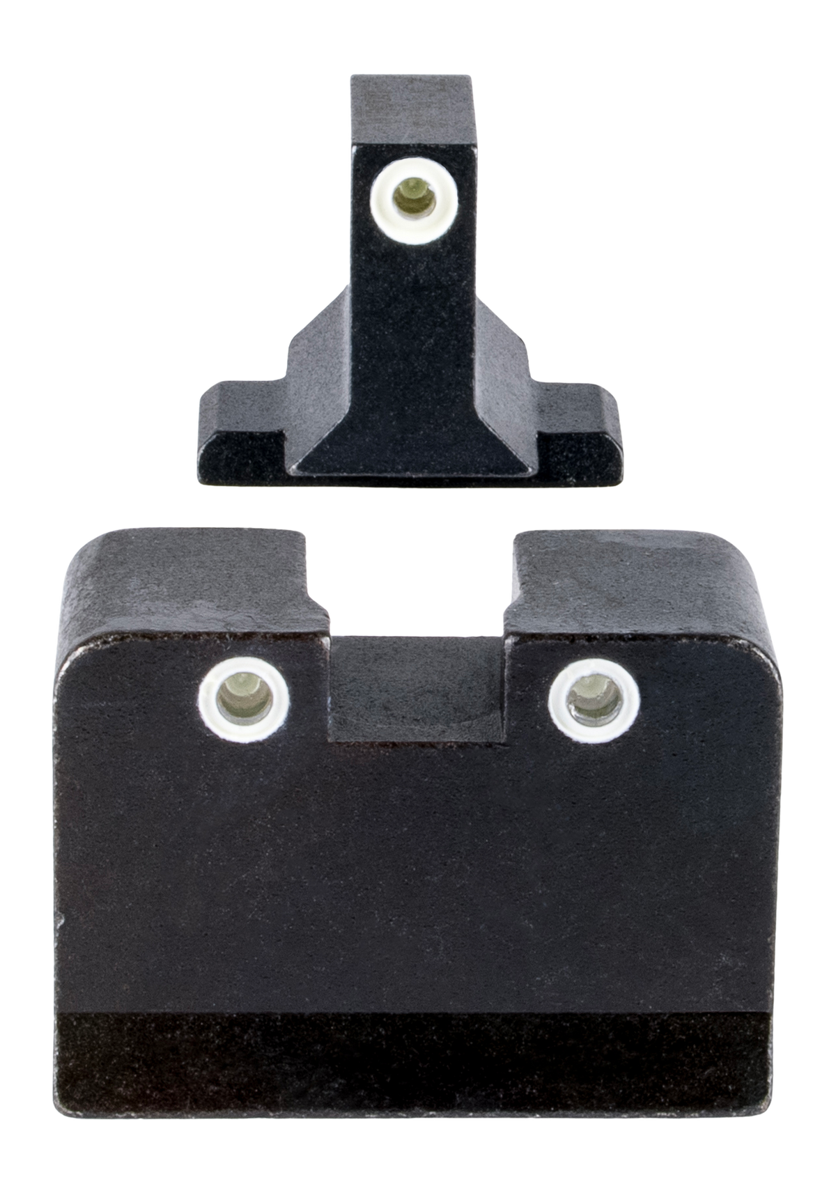 Trijicon Bright & Tough Suppressor/Optic Height Night Sight Set for Sig Sauer 9mm / .357 SIG P225/P226/P228/P239/P320 - Green Tritium White Outline — view 3