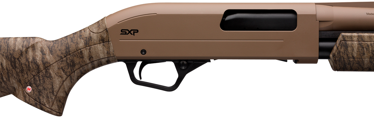 Winchester SXP Hybrid Hunter 12 Gauge 28" 4+1 3.5" Pump Shotgun - Flat Dark Earth Perma-Cote / Mossy Oak Bottomland — view 3