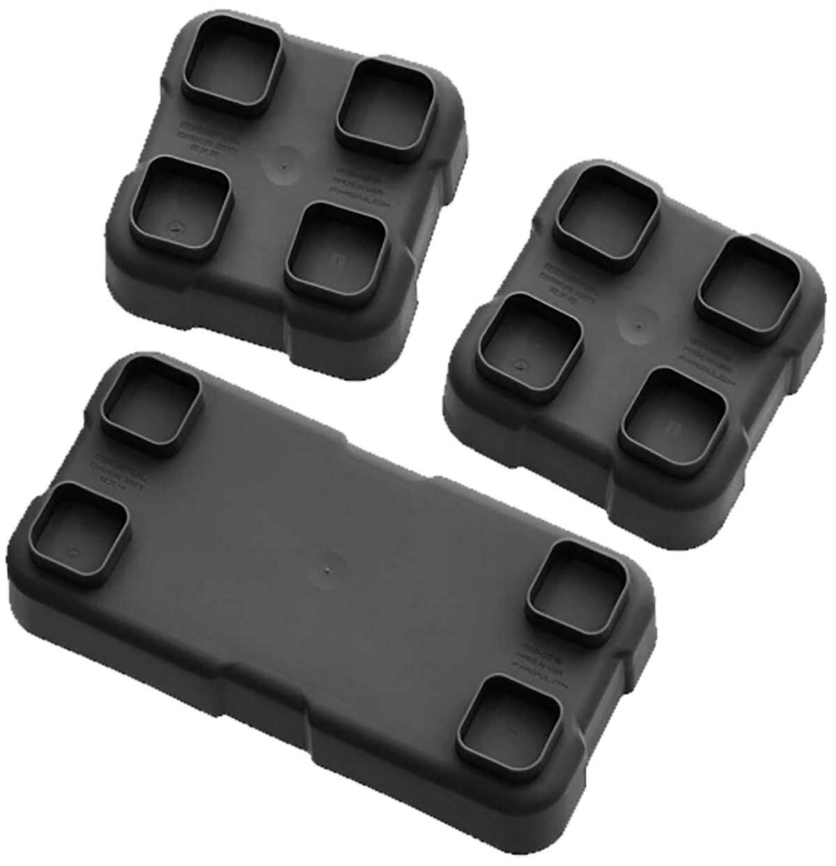 Magpul DAKA Storage Bin 2x4 & 2x2 Polymer Black — view 3