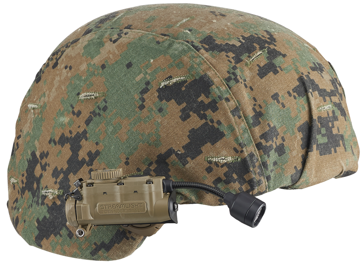 Streamlight Sidewinder Stalk Helmet Light 23/28/57/76 Lumens Multi-Color LED Coyote — view 3