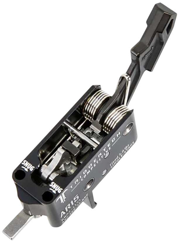 TriggerTech Competitive AR-15 3 lb Fixed Flat Single-Stage Trigger - Black — view 3