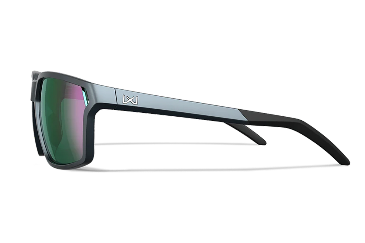 Wiley X Sierra M/L Green Mirror Polarized Polycarbonate Matte Graphite Frame — view 3