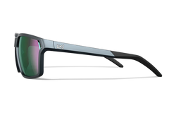 Wiley X Sierra M/L Green Mirror Polarized Polycarbonate Matte Graphite Frame — view 3