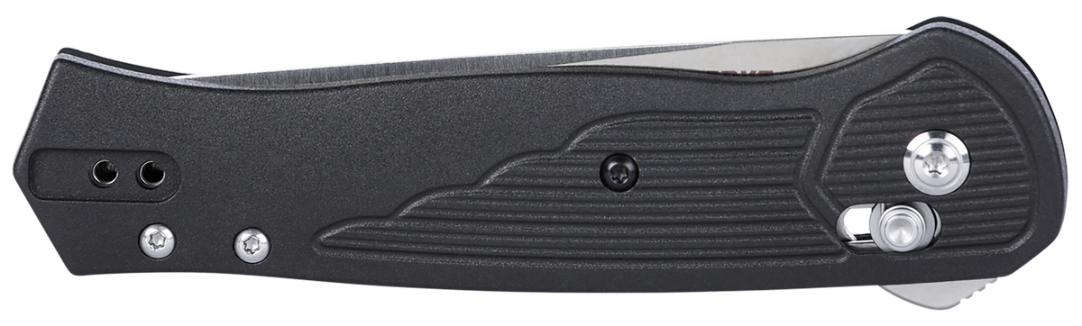Columbia River SERO 3.02" Folding Plain Satin S35VN Black GRN Knife — view 3