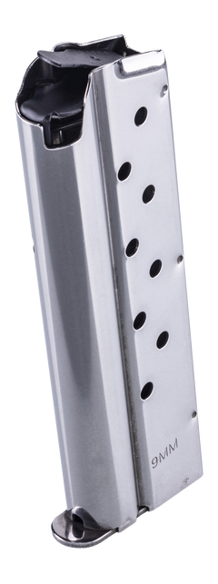 Auto Ordnance G57S 1911 9mm Luger 9-Rd Stainless Steel Pistol Magazine — view 3