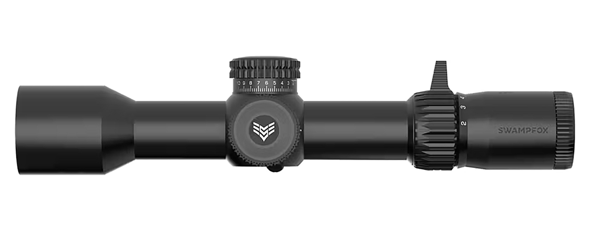 Swampfox Optics Warhawk 5-25x56mm 34mm Tube FFP Riflescope - Sharpshooter MOA Reticle — view 3