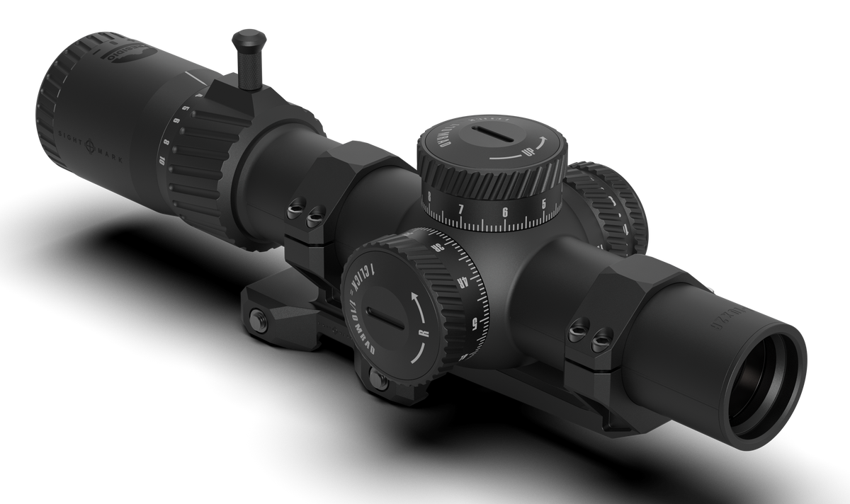 Sightmark Presidio 1-10x26 1.34" Tube Second Focal Plane CRED-10 Rifle Scope — view 3