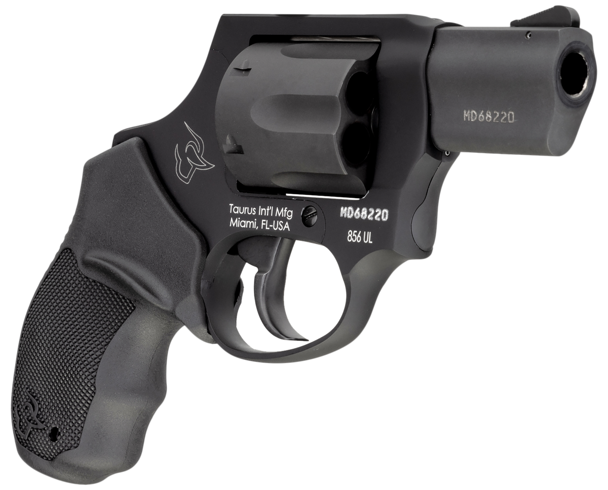 Taurus 856 Ultra-Lite 38 Special +P 2" 6-Shot DAO Revolver - Concealed Hammer - Matte Black — view 3
