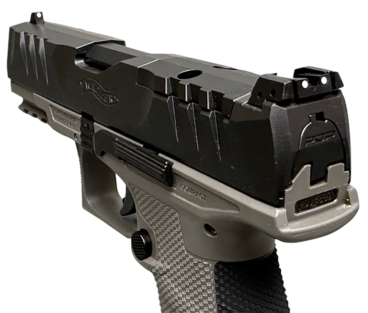 Walther Arms PDP Compact Frame 9mm Luger 4" 15+1 Striker Fire Pistol - Gray/Black — view 3
